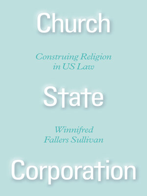 cover image of Church State Corporation